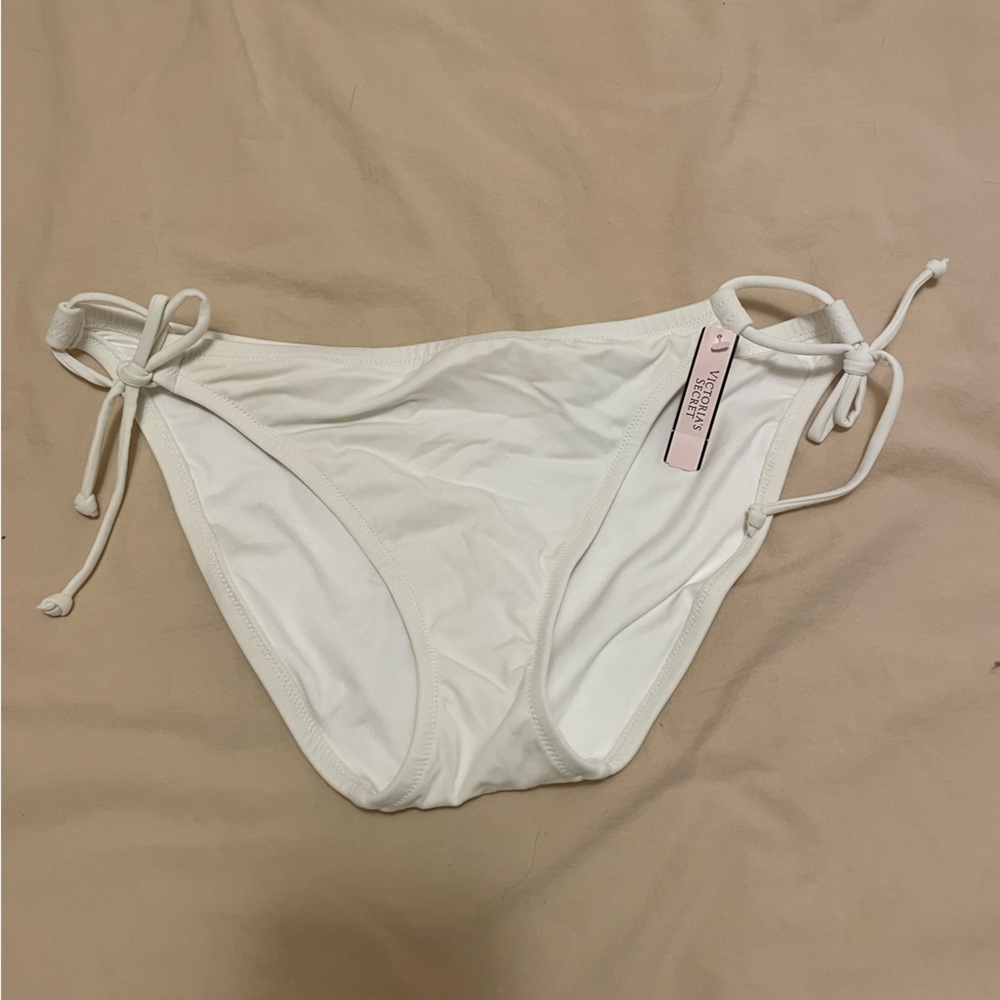 Victoria's Secret White Bikini Bottoms